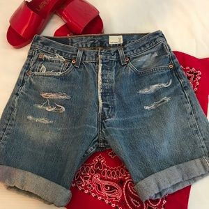 Levi’s 501xx denim capris